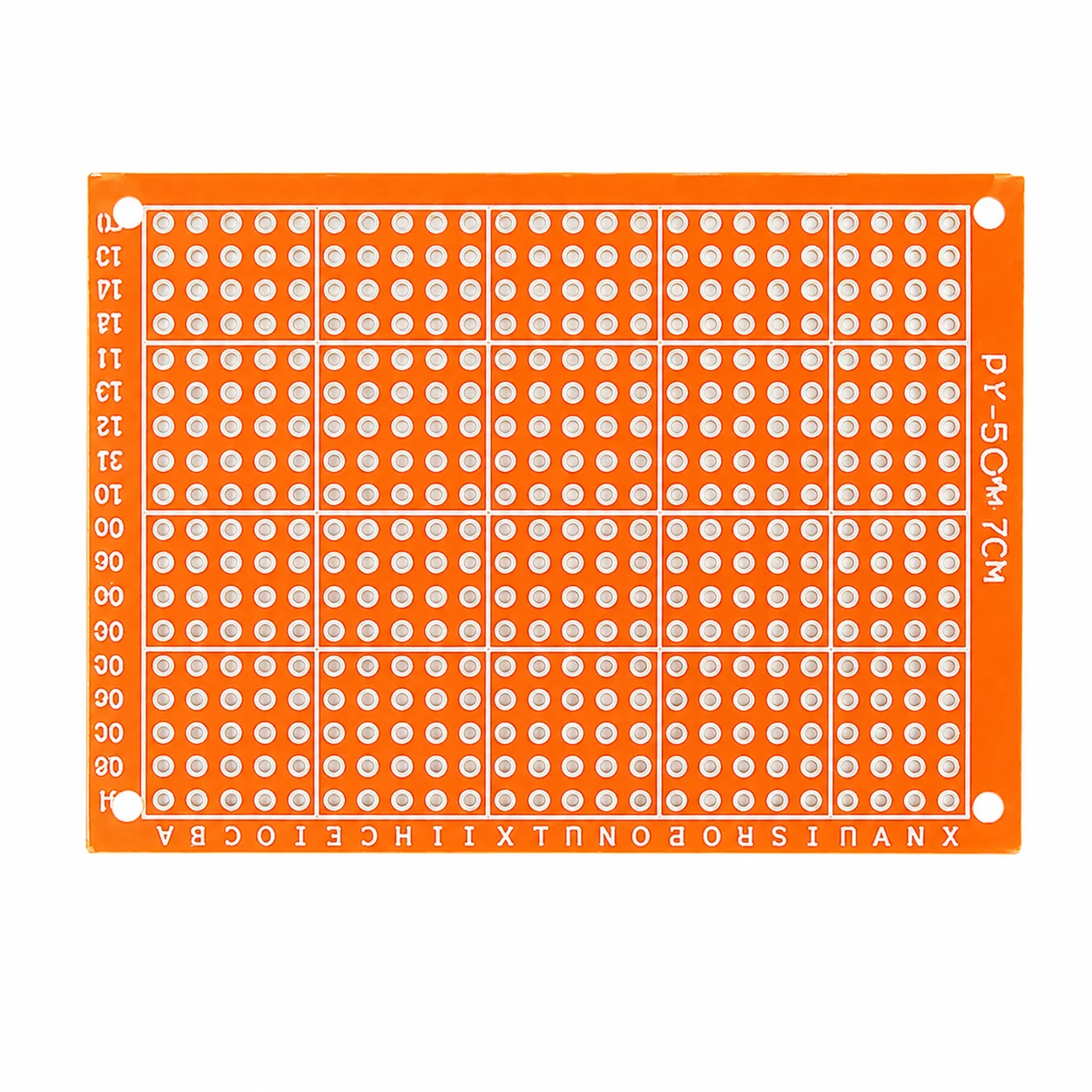 5×7cm Single-Sided Prototype PCB Board | Universal Perfboard for DIY Electronics, Arduino & Soldering Projects