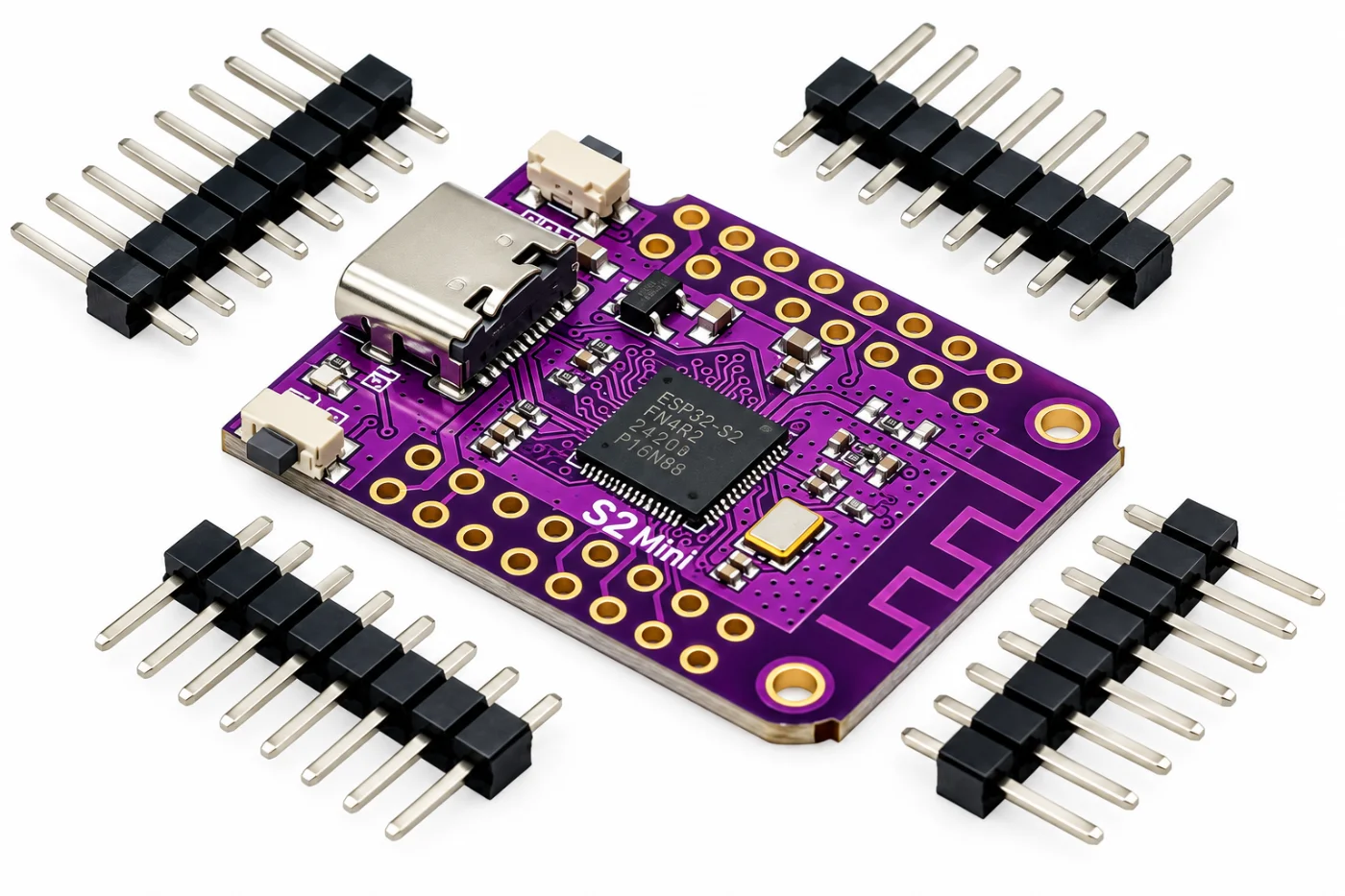 ESP32-S2 Mini V1.0.0 LOLIN WiFi IoT Development Board – 4MB Flash 2MB PSRAM