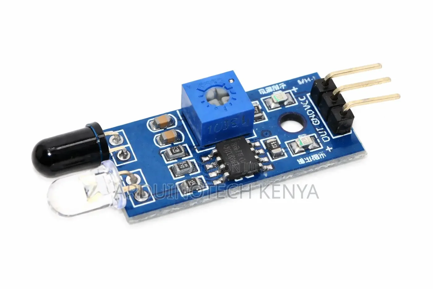 IR Infrared Obstacle Avoidance Sensor Module 3-Wire Reflective Photoelectric Sensor for Arduino Smart Car Robot