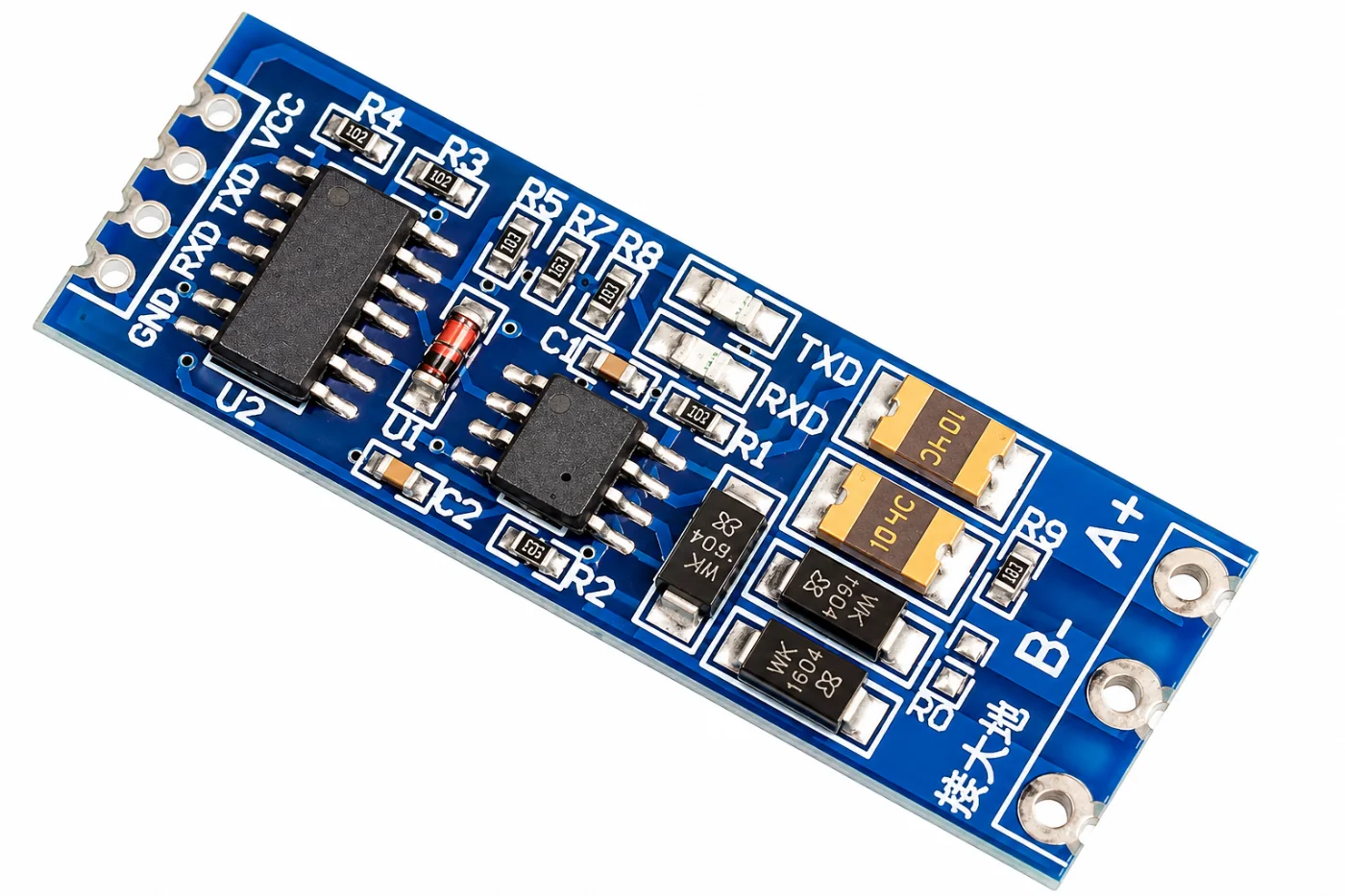 TTL to RS485 Converter Module – UART Serial to RS485 Automatic Flow Control Module